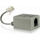 Filtro Adsl Fx-Adsl2 Para Fone Foxlux Com Rabicho Saida Para 2 Telefones - 49.02