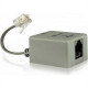 Filtro Adsl Fx-Adsl1 Para Fone Foxlux Com Rabicho - 49.01 Filtro Adsl Fx-Adsl1 Para Fone Foxlux Com Rabicho - 49.01