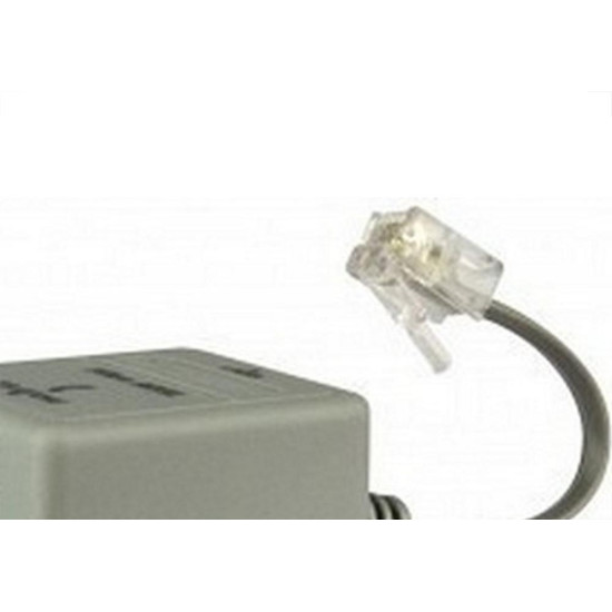 Filtro Adsl Fx-Adsl1 Para Fone Foxlux Com Rabicho - 49.01 Filtro Adsl Fx-Adsl1 Para Fone Foxlux Com Rabicho - 49.01
