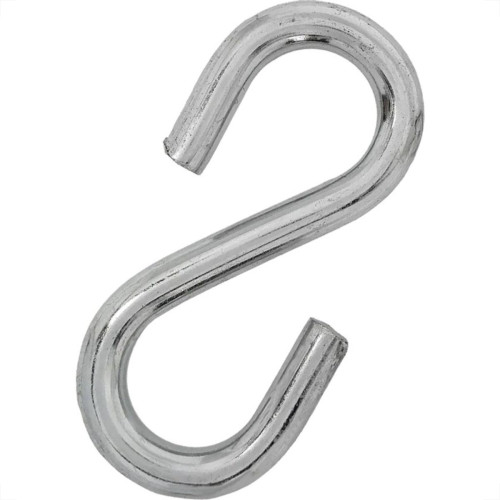 Gancho Tipo ''S'' Sao Raphael No.2 - 3,3 X53Mm (100 Pecas) Gancho Tipo ''S'' Sao Raphael No.2 - 3,3 X53Mm (100 Pecas)