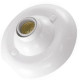 Plafon Decorativo Thompson Branco 100W Com 10 Pecas - Kit C/10 Pecas