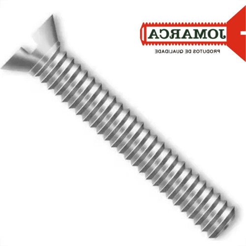 Parafuso Rosca Metrica Chata Fenda Jomarca 6 X 30Mm - Kit C/2 Centos Parafuso Rosca Metrica Chata Fenda Jomarca 6 X 30Mm - Kit C/2 Centos