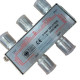 Divisor Cabo Coaxial Blindado Aubor 4X75 Digital 2050Mhz Divisor Cabo Coaxial Blindado Aubor 4X75 Digital 2050Mhz
