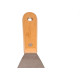 Espatula Compel Aco Inox Cabo Madeira 80Mm - Kit C/6 Pecas Espatula Compel Aco Inox Cabo Madeira 80Mm - Kit C/6 Pecas