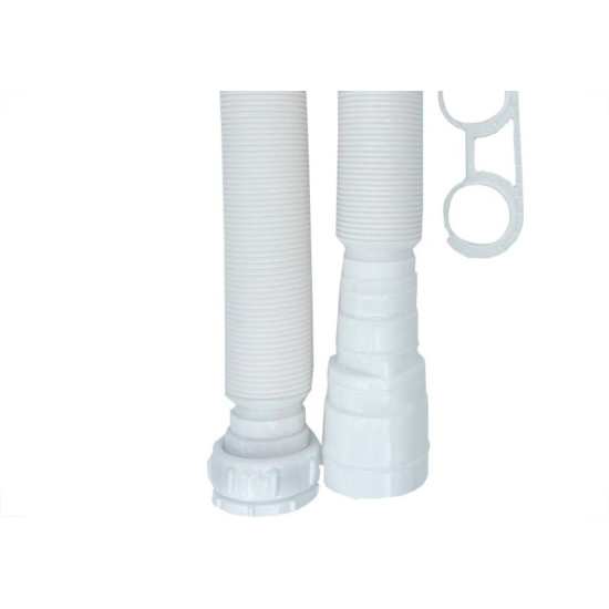 Sifao Sanfonado Extensivel Censi 1,5M Com Suporte E Canopla ( Pia - Tanque - Lavatorio ) - 7164 Sifao Sanfonado Extensivel Censi 1,5M Com Suporte E Canopla ( Pia - Tanque - Lavatorio ) - 7164