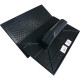 Desempenadeira Pvc Emave Preta Corrugada 22 X34Cm - Kit C/6 Pecas Desempenadeira Pvc Emave Preta Corrugada 22 X34Cm - Kit C/6 Pecas