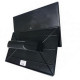 Desempenadeira Pvc Emave Preta Lisa 18 X30Cm - Kit C/6 Pecas Desempenadeira Pvc Emave Preta Lisa 18 X30Cm - Kit C/6 Pecas