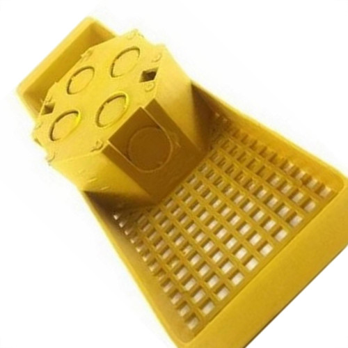 Suporte Laje Emave Com Caixa 25Cm Piso Amarelo - Kit C/10 Pecas Suporte Laje Emave Com Caixa 25Cm Piso Amarelo - Kit C/10 Pecas