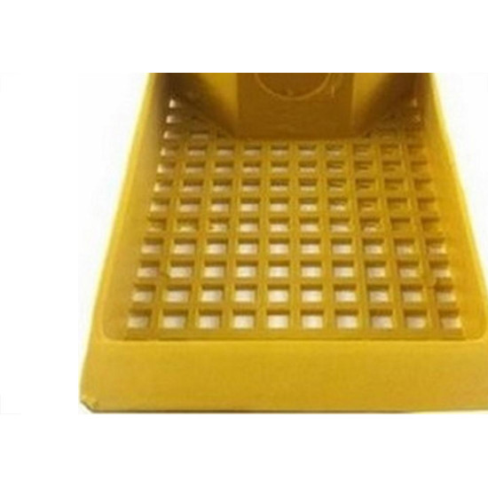 Suporte Laje Emave Com Caixa 25Cm Piso Amarelo - Kit C/10 Pecas Suporte Laje Emave Com Caixa 25Cm Piso Amarelo - Kit C/10 Pecas