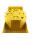 Suporte Laje Emave Com Caixa 25Cm Piso Amarelo - Kit C/10 Pecas Suporte Laje Emave Com Caixa 25Cm Piso Amarelo - Kit C/10 Pecas