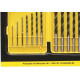 Broca Aco Carbono Madeira Jogo Com 13 Pecas Eda - 6Xj Broca Aco Carbono Madeira Jogo Com 13 Pecas Eda - 6Xj