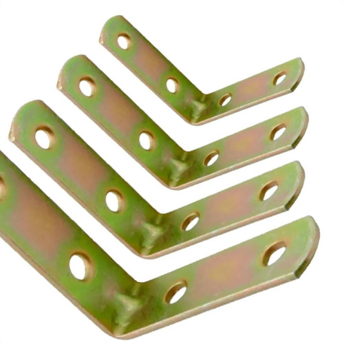 Cantoneira Para Moveis Overtime Bicromatizada Caixa Com 50 Pecas 2,1/2'' Cantoneira Para Moveis Overtime Bicromatizada Caixa Com 50 Pecas 2,1/2''