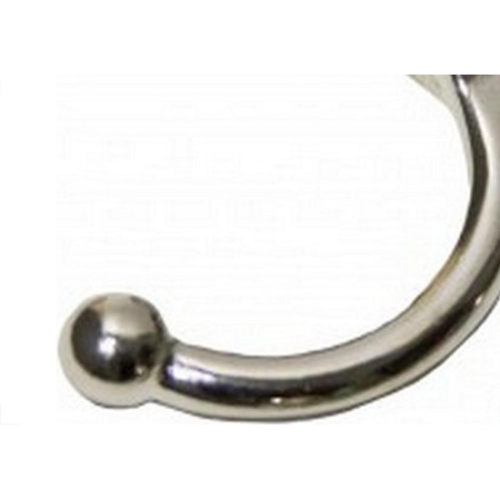 Cabide Inca Simples Zamac Zincado 649 - Kit C/24 Pecas