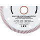 Disco Diamantado Cortag Porcelanato Turbo 110Mm X 20Mm - 60863 Disco Diamantado Cortag Porcelanato Turbo 110Mm X 20Mm - 60863