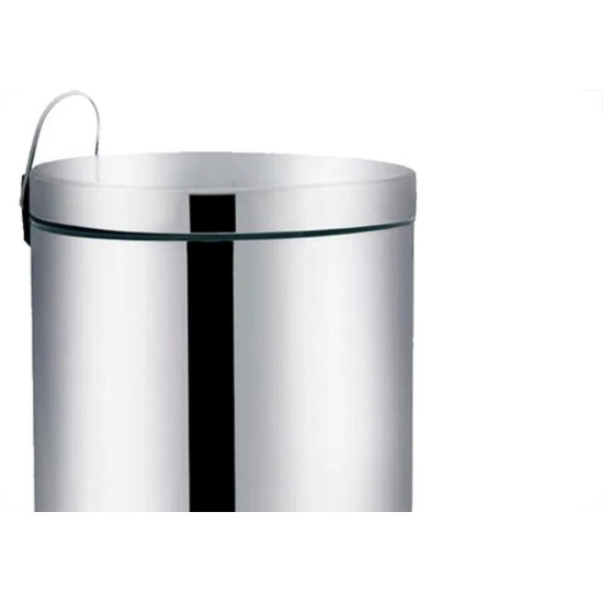 Lixeira Inox Com Pedal Mor Agata 12 Litros Lixeira Inox Com Pedal Mor Agata 12 Litros