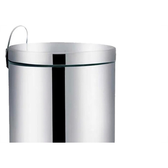 Lixeira Inox Com Pedal Mor Agata 20 Litros Lixeira Inox Com Pedal Mor Agata 20 Litros