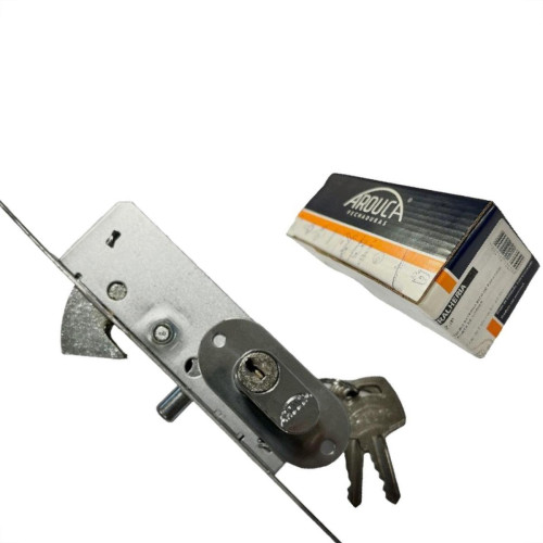 Fechadura Arouca Bico Papagaio Estreita Externa Para Porta De Correr - 6917-Z-Ip Fechadura Arouca Bico Papagaio Estreita Externa Para Porta De Correr - 6917-Z-Ip