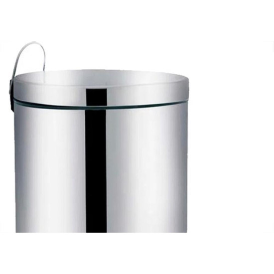 Lixeira Inox Com Pedal Mor Agata 03 Litros Lixeira Inox Com Pedal Mor Agata 03 Litros