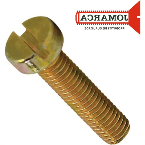 Parafuso Rosca Metrica Cilindrica Fenda Jomarca - 6 X 16Mm - Kit C/2 Centos