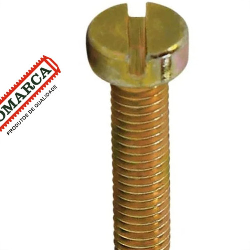 Parafuso Rosca Metrica Cilindrica Fenda Jomarca - 6 X 20Mm - Kit C/2 Centos Parafuso Rosca Metrica Cilindrica Fenda Jomarca - 6 X 20Mm - Kit C/2 Centos
