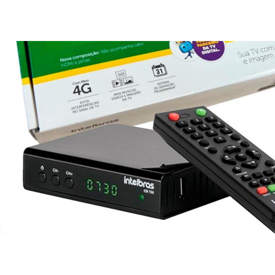 Conversor/Receptor Digital Intelbras Cd730