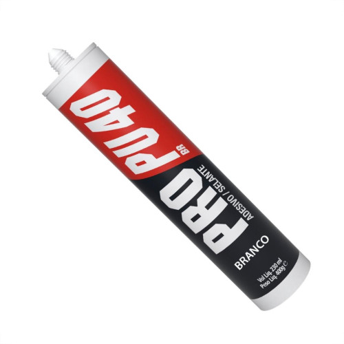 Cola Pro Pu 40 Soudal Branca 230Ml/400G. Cola Pro Pu 40 Soudal Branca 230Ml/400G.