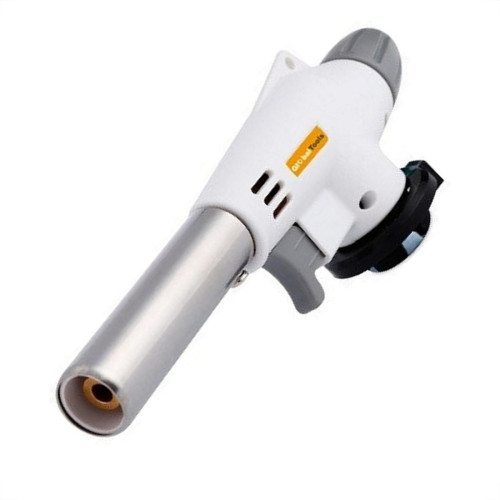 Macarico Portatil Globalmix Branco Automatico - Gt6020