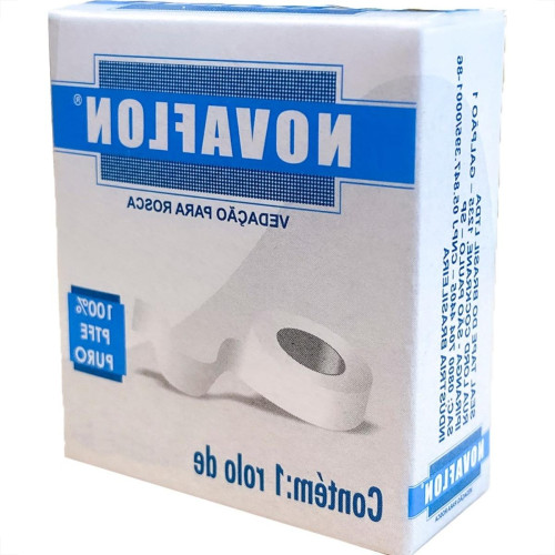 Veda Rosca Novaflon 12X25M - Kit C/60 Pecas Veda Rosca Novaflon 12X25M - Kit C/60 Pecas