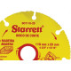 Disco Para Madeira Tungstenio Starrett Dct 110-20Mm