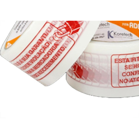 Fita Adesiva Embalagem Koretech Lacre Padrao 48Mm X 50M - Kit C/5 Pecas Fita Adesiva Embalagem Koretech Lacre Padrao 48Mm X 50M - Kit C/5 Pecas