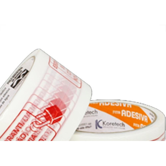 Fita Adesiva Embalagem Koretech Lacre Padrao 48Mm X 50M - Kit C/5 Pecas Fita Adesiva Embalagem Koretech Lacre Padrao 48Mm X 50M - Kit C/5 Pecas