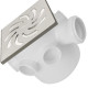 Caixa Sifonada Amanco 15X15 Quadrada Grelha De Aluminio No.26 - 20778 Caixa Sifonada Amanco 15X15 Quadrada Grelha De Aluminio No.26 - 20778
