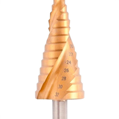 Broca Escalonada Mtx Profissional Espiral 4 A 32Mm Broca Escalonada Mtx Profissional Espiral 4 A 32Mm