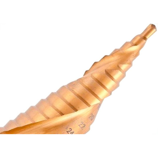 Broca Escalonada Mtx Profissional Espiral 4 A 32Mm Broca Escalonada Mtx Profissional Espiral 4 A 32Mm