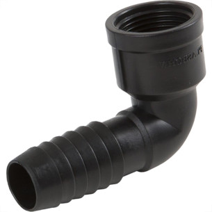 Conexao Preta Plasbohn Joelho Interno   1.1/2'' - Kit C/10 Pecas