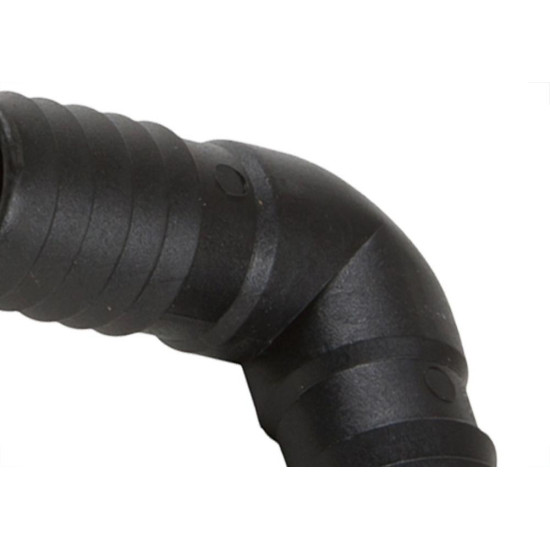 Conexao Preta Plasbohn Joelho Interno Duplo 1'' - Kit C/25 Pecas