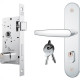 Fechadura Stam Externa Inox Alavanca - 804/33 Fechadura Stam Externa Inox Alavanca - 804/33