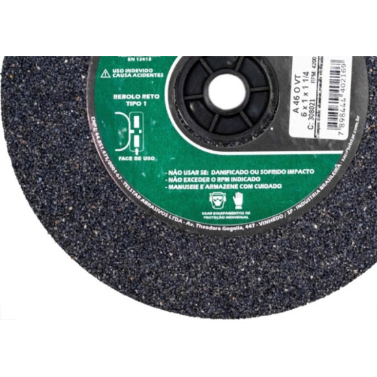 Rebolo Telstar 6 X 1'' A-46 Ferro/Aco Rebolo Telstar 6 X 1'' A-46 Ferro/Aco