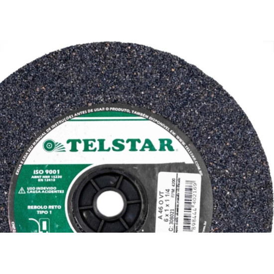 Rebolo Telstar 6 X 1'' A-46 Ferro/Aco Rebolo Telstar 6 X 1'' A-46 Ferro/Aco