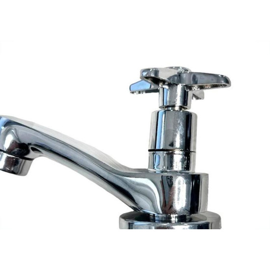 Torneira Lavatorio Metal Cromada Bognar 1194 - 1/2'' - C-23 Light