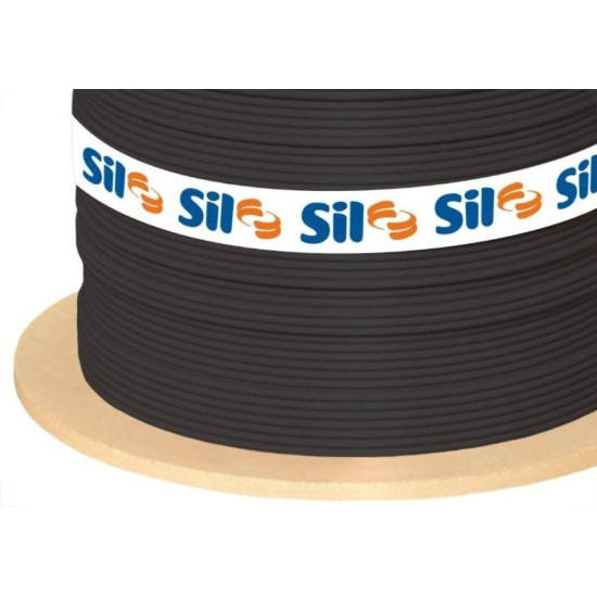 Cabinho Carretel Sil 6,0Mm Preto Com 600M