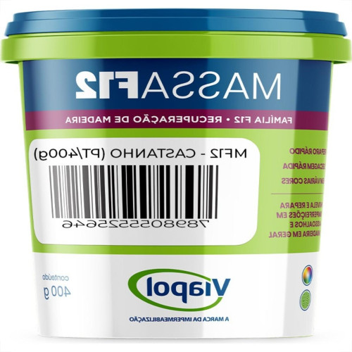 Massa F12 Viapol 400G Castanho/Eucalipto Massa F12 Viapol 400G Castanho/Eucalipto