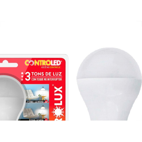 Lampada Led Bulbo Controled Ourolux 9W. 3 Tons De Luz Lampada Led Bulbo Controled Ourolux 9W. 3 Tons De Luz