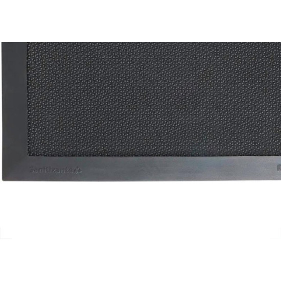 Tapete Kapazi Sanitizante Max Preto Com Moldura 38Cm X 58Cm Tapete Kapazi Sanitizante Max Preto Com Moldura 38Cm X 58Cm