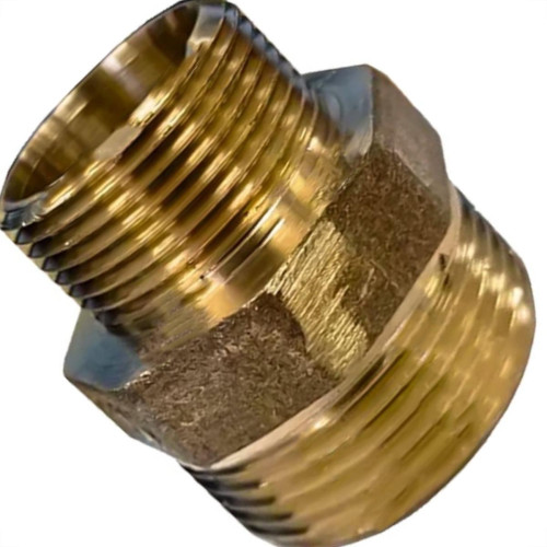 Nipel Latao Amarelo Reducao Metais Rei 1X3/4'' Nipel Latao Amarelo Reducao Metais Rei 1X3/4''