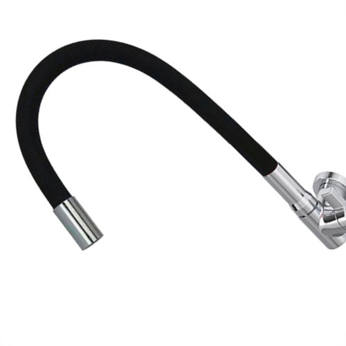Torneira Gourmet Flex Parede Bica Movel Metal Hydramotion Preta - 1/4 Volta Torneira Gourmet Flex Parede Bica Movel Metal Hydramotion Preta - 1/4 Volta