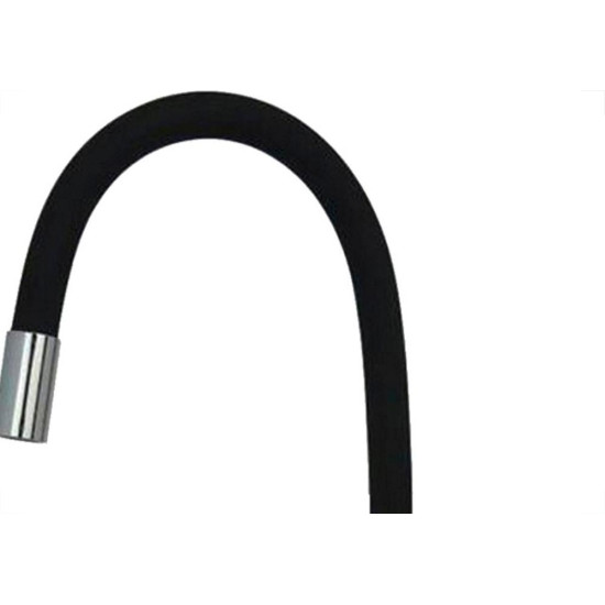 Torneira Gourmet Flex Parede Bica Movel Metal Hydramotion Preta - 1/4 Volta Torneira Gourmet Flex Parede Bica Movel Metal Hydramotion Preta - 1/4 Volta