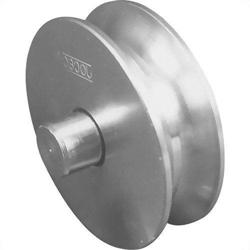 Roldana Para Portao Jocec ''V'' 1.1/2'' Com Eixo E Rolamento - Kit C/2 Pecas Roldana Para Portao Jocec ''V'' 1.1/2'' Com Eixo E Rolamento - Kit C/2 Pecas