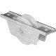 Roldana Para Portao Jocec Nylon ''U'' Com Suporte Aberto De Aluminio 75Mm - Kit C/2 Pecas Roldana Para Portao Jocec Nylon ''U'' Com Suporte Aberto De Aluminio 75Mm - Kit C/2 Pecas