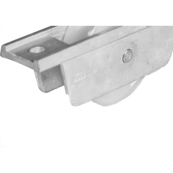 Roldana Para Portao Jocec Nylon ''U'' Com Suporte Aberto De Aluminio 75Mm - Kit C/2 Pecas Roldana Para Portao Jocec Nylon ''U'' Com Suporte Aberto De Aluminio 75Mm - Kit C/2 Pecas